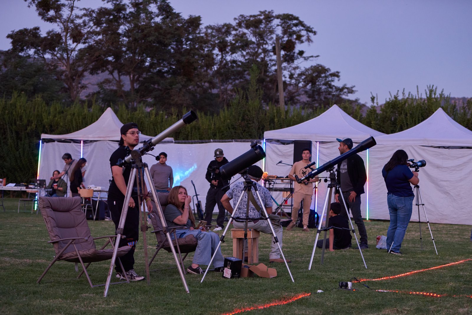 Telescopios en la primera edición